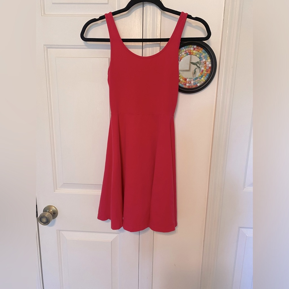 Express a-line dress. Zipper back